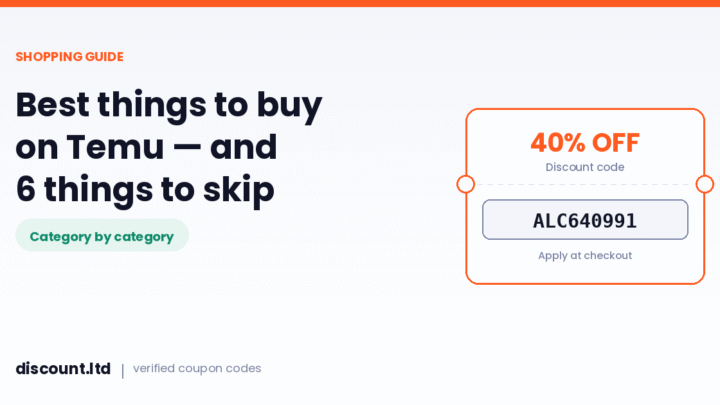 Best Things to Buy on Temu (and 6 Things to Skip)
