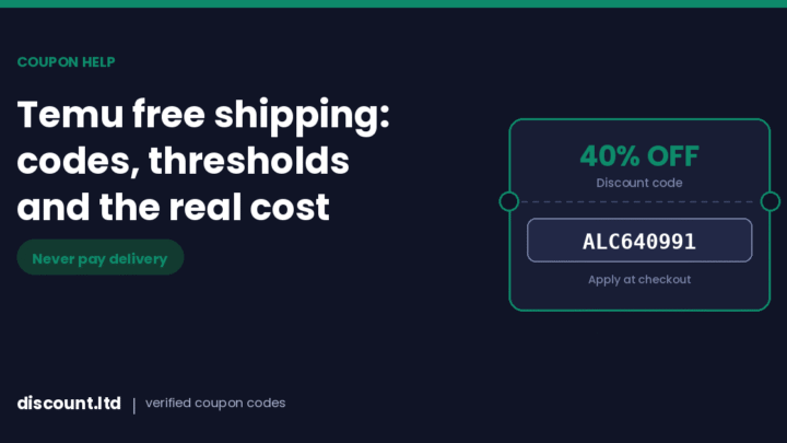 Temu Free Shipping: Codes, Thresholds and the Real Cost